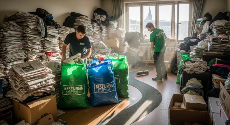 Wohnungsauflösung bei Messie-Wohnung in Stuttgart