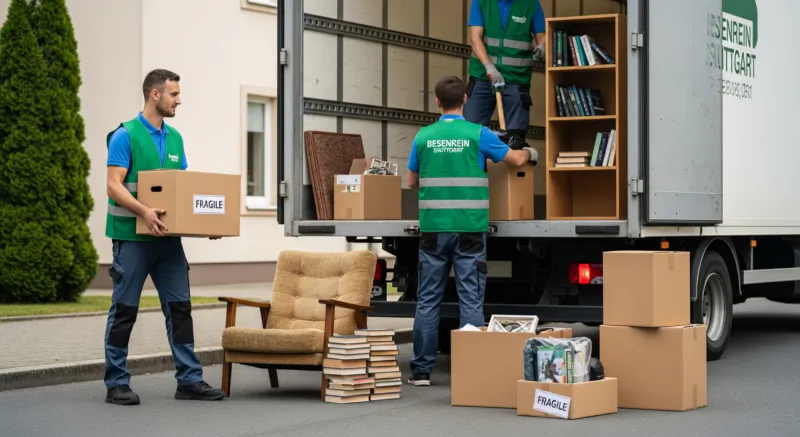 Household clearance after moving into a nursing home