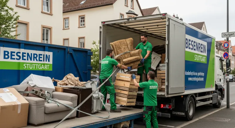 Entrümpelung mit Sperrmüllentsorgung in Stuttgart