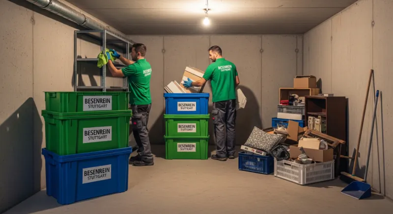 Entrümpelung im Keller